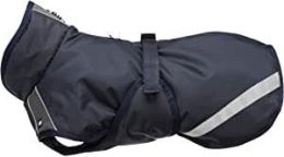 RIMONT zimní bunda pro psy, XL: 70cm, tmavomodrá/šedá - DOPRODEJ