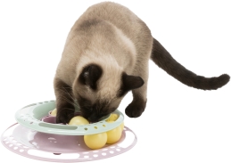 JUNIOR hračka kruh s míčky pro koťata 24 cm
