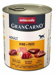 GRANCARNO Adult - hovězí, krůta 800g