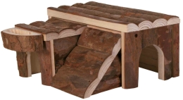 Dřevěný domek LUKA pro křečka 14x7x14cm TRIXIE