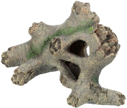 Pařez stromu do terária / akvária, polyesterová pryskyřice, 21 cm