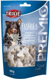 PREMIO Fishies - kalciová kost obtočená rybí kůží 100 g