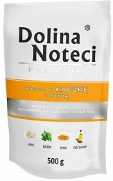 DOLINA NOTECI PREMIUM kachna s dýní kapsička pro psy 500 g