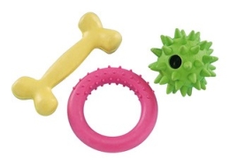Nobby gumový startovací set hraček pro štěně