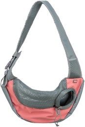 Front Sling - přední nosítko/taška, 50 x 25 x 18 cm, růžová/šedá(max. 5kg)