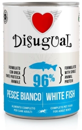 Disugual Dog Single Protein Bílá ryba konzerva 400g