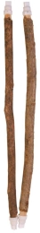 Dřevěná bidla s plastovým úchytem do klece 35cm/10a12mm 2ks