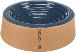 BE NORDIC keramická miska,  0.5 l/ø 20 cm,  tmavě-modrá/béžová