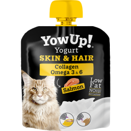 YOWUP! jogurtová kapsička SKIN & HAIR pro kočky, 85 g