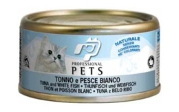 Professional Pets Naturale Cat konzerva tuňák a bílá ryba 70g