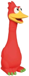 Pták latexový, stojící (různé barvy, motivy) 20 cm