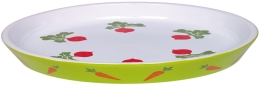 Nobby oválná keramická miska pro hlodavce mrkev+ředkvičky 30 x 22,5 x 4 cm 1l