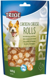 PREMIO Chicken Cheese Rolls, kuřecí sýrová rolka 100 g
