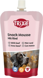 Snack Mousse - pěna s hovězím, pamlsek pro psy, 200 g