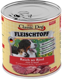 Classic Dog Fleischtopf Adult hovězí 800g