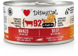 Disugual Fruit Dog Single Protein Hovězí s melounem konzerva 150g