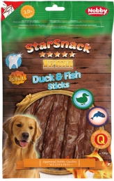 Nobby StarSnack BBQ Duck, Fish Stick pamlsky 130g