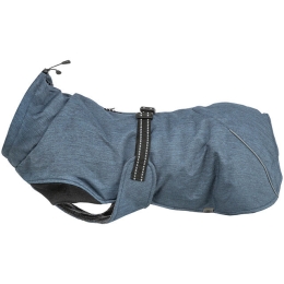 Zateplený zimní kabátek RIOM, tmavá modrá, XXL:80cm, hruď:74-112cm, krk: do 66cm