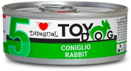 Disugual TOYDOG 5 Single Protein konzerva králík 85g