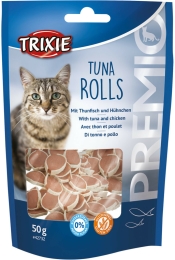 PREMIO Tuna Rolls 50 g - s tuňákem a kuřecím masem