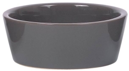 Nobby keramická miska Hermos tmavě šedá 15,5 cm 500 ml