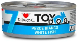Disugual TOYDOG 7 Single Protein konzerva bílá ryba 85g
