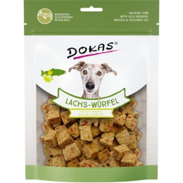 Dokas - Kostky z lososa s goji a matchou 150 g