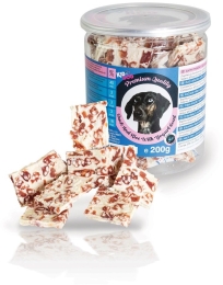 KIDDOG kachní masíčko s rýží a jogurtovou náplní - PREMIUM QUALITY 200 g dóza