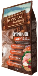 Natural Woodland Optimum Diet Mini,Medium/krůta,kuře/10 kg