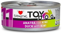 Disugual TOYDOG 11 Single Protein konzerva kachna s kiwi 85g