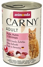 ANIMONDA konzerva CARNY Adult - krůta, kuře+ráčci 400g