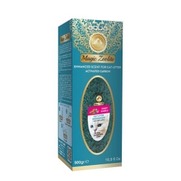 AQUA Magic Zeolite BUBBLE GUM - granulovaný deodorant pro kočičí WC,  500 g