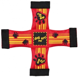 Kříž hračka, požární hadice 39 x 39 cm