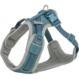 FlexMesh Premium postroj, široký střih, petrolejová, L: 63-92 cm/ 25 mm