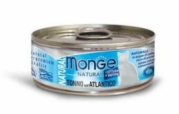 MONGE NATURAL atlantický tuňák pro kočky 80 g
