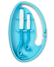 Tick Twister ClipBox 2ks - vytahovač na klíšťata v pouzdře [5] , plast/silikon, mix barev