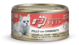 Professional Pets Naturale Cat konzerva kuře, krevety 70g