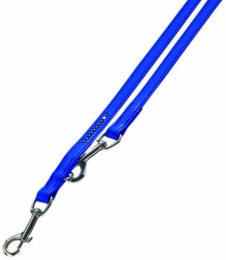 Nobby Crystal vodítko zdobené Swarovski S-M 200cm / 12mm tmavě modrá