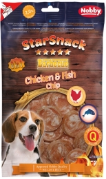 Nobby StarSnack BBQ Chicken, Fish Chip pamlsky 140g