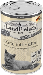 Landfleisch Cat Adult Topf kachna, kuře 400g