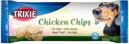 Snack Chips, lupínky pro psy s kuřecím, ø 4 cm, 100g
