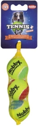 Nobby Tennis Line hračka tenisový míček barevný XS 4,5cm 3ks