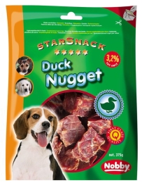 Nobby StarSnack Duck Nugget kachní nugetky 375g