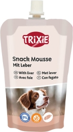 Snack Mousse - játrová pěna, pamlsek pro psy, 200 g