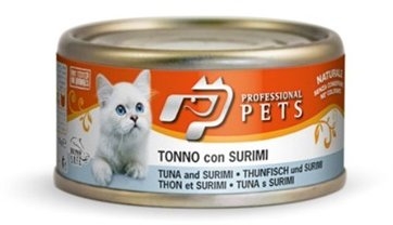 Professional Pets Naturale Cat konzerva tuňák a surimi 70g