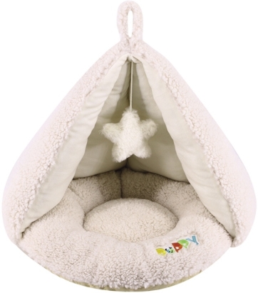 Nobby PUPPY plyšový stan pro psy 50x37cm