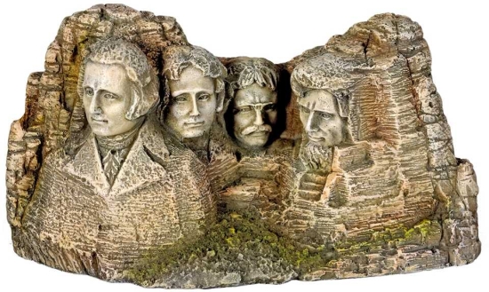 Nobby akvarijní dekorace památník Mount Rushmore 20 x 8 x 10,7 cm