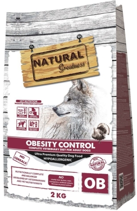 Natural Greatness OBESITY CONTROL veterinární dieta pro psy 2 kg