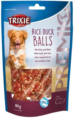Premio RICE DUCK BALLS - kuličky kachna a rýže 80 g