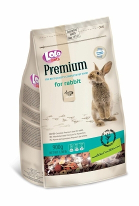 LOLO PREMIUM krmivo pro králíky 900 g sáček